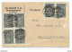 High Value BPP And Infla Signed 1923 Card 1350 Euros+ / Michel 256d Best Colour - Andere & Zonder Classificatie