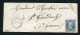 Belle Lettre De Villefranche De Lauragais Pour St Gaudens ( 1854 ) Avec Un N° 10 - 1849-1876: Klassik