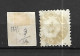 HONGRIE- 2 TRES BEAUX VIEUX TIMBRES OBLITERES- N° 3 NON DENTELE ET N°4 -PAS EMINCES -DE 1871- SCAN DU VERSO - Used Stamps