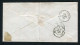 Rare Lettre De Buenos Ayres Pour Grenoble ( 1863 ) - Cachet Maritime D'Escale Confédération Argentine & Ancre - 1849-1876: Période Classique