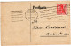 DR 1919, 10 Pf. Germania M. Perfin W.K. Auf Firmenkarte V. Hamburg - Covers & Documents