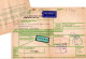BRD 1972, Luftpost Paketkarte V. LADENBURG M. Schweden Porto-Etikett  - Lettres & Documents