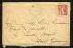 Rare Lettre Pour La Barthe Inard ( Haute Garonne 1915 ) Avec Un N° 147 - Cachet Télégraphie Militaire - 1877-1920: Semi-Moderne