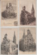 72-Sarthe-Saint Calais ( Lot De 10 Cartes De L'église ,( Toutes Différentes ) Plusieurs éditeurs .précurseurs. - Saint Calais