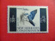 55 NEW HEBRIDES 1967 / FAUNA PAJAROS ( ALCYON CLORIS ) / YVERT 256 MH - Sperlingsvögel & Singvögel
