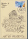 Journée Du Timbre 1990, 1er Jour Aix En Provence 17.03.90 N°2639 Les Métiers De La Poste, Services Financiers - 1990-1999