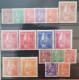 1954 Nepal -  King Tribhuvana, Full Set Of 12v. And Extra, Mi. 68/79 Scott 60/71 SG73/84 MLH - Népal