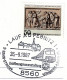 LAUF AD PEGNITZ S-Bahn-Strecke - 26.09.1987 Postcard, Railway Theme, 2 X Occasional Stamps. - Postkaarten - Gebruikt