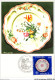 AGSP6-0373-CARTE MAXIMUM - STRASBOURG 1976 - CONSEIL DE L'EUROPA - Porcelaine De Sevres 1787 - 1970-1979