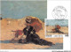 AGSP11-0719-CARTE MAXIMUM - HONFLEU 1987 - E.BOUDIN 1824-1898 - 1980-1989