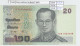 BILLETE TAILANDIA 20 BAHT 2003 P-109a.3  - Sonstige – Asien