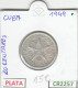 CR2257 MONEDA CUBA 20 CENTAVOS  1949 PLATA MBC - Other - America