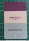 PORTUGAL HOTEL KEY CARD MERCURE - Cartas De Hotels