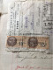 Delcampe - 7 Documents Avec Timbres Fiscaux: 15 35, 50 Et 75 Ct - 1 Fr. - 150 Fr. Et 2 Bres 10 C Quittances, Reçus Et Décharges. - Stamps