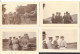 Lot De 7 Mini Photos - Officiers Militaires En Inspection - Lieux Et Personnages à Identifier - 1ère Guerre Mondiale? - Krieg, Militär