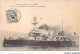 CAR-ABCP1-0036 - BATEAU - MARINE MILITAIRE FRANCAISE - BRENNUS - CUIRASSE A TOURELLES - Steamers