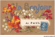CAR-ABCP11-1032 - PRENOM - UN BONJOUR DE PAUL  - Firstnames