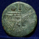 53A - JULIO CESAR Y OCTAVIO - BONITO  DUPONDIO - DE  LYON - MBC - Republiek (280 BC Tot 27 BC)