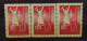 05 - 24 - Gino - Trieste - Zone B - Yougoslavie Surchargé VUJA - STT -  N° 1 - 2 - 3 En Bloc ** - Signé - Mint/hinged