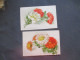 CATHARINA KLEIN LOT DE 4 CPA FLEURS OEILLET DAHLIA - Klein, Catharina