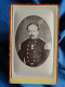 Photo CDV Fondary Dijon  Portrait Militaire  Capitaine Infanterie  Médaille Crimée ? (repro Vers1885) CA 1870 - L443 - Old (before 1900)