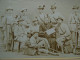 Photo CDV Olsommer Neuchatel  Groupe De Randonneurs Avec Religieux Tenant Une Carte  (Identifiés Au Dos) CA 1880 - L443 - Antiche (ante 1900)