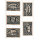 NOTGELD - FURTENAU - 5 Different Notes (F077) - Lokale Ausgaben