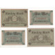 NOTGELD - FURSTENWALDE - 8 Different Notes 5 & 20 & 50 Mark (F080) - Lokale Ausgaben