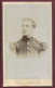 070524A - PHOTO CDV PORTRAIT PHOTOGRAPHIE DES ARTS CHATEAUNEUF - Portrait Homme MILITAIRE N°122 Au Col WW1 14 18 - Oorlog, Militair