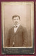 070524 - PHOTO CDV PORTRAIT PHOTOGRAPHIE DU PROGRES TLEMCEN - ALGERIE - Homme Moustache Noeud Papillon - Anonyme Personen