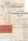 FRANCE ANNEE 1927/1931 N°237 PERFORE ETABLISSEMENT SIEGEL  5 VI 30 + FACTURES TB  - Brieven En Documenten