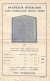 FRANCE ANNEE 1927/1931 N°237 PERFORE ETABLISSEMENT SIEGEL  5 VI 30 + FACTURES TB  - Covers & Documents