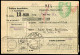 Deutsche Besetz.II.WK Laibach, 1944, 3(2), Brief - Occupation 1938-45