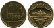 1992 ROYAL DUTCH MINT SET TOKEN NEERLANDÉS (From BU Mint Set) #AH033.E.A - Jahressets & Polierte Platten