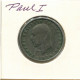 5 DRACHMES 1954 GREECE Coin #AY340.U.A - Grecia