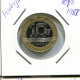 10 FRANCS 1988 FRANCE Coin BIMETALLIC French Coin #AP054.U.A - 10 Francs