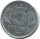 5 PFENNIG 1979 A DDR EAST GERMANY Coin #AE010.U.A - 5 Pfennig