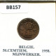 50 CENTIMES 1958 DUTCH Text BELGIUM Coin #BB157.U.A - 50 Cent
