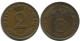 2 REICHSPFENNIG 1937 A GERMANY Coin #AD855.9.U.A - 2 Rentenpfennig & 2 Reichspfennig