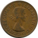 PENNY 1962 UK GROßBRITANNIEN GREAT BRITAIN Münze #BB032.D.A - D. 1 Penny