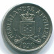 10 CENTS 1970 NETHERLANDS ANTILLES Nickel Colonial Coin #S13336.U.A - Antillas Neerlandesas