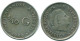 1/10 GULDEN 1966 NIEDERLÄNDISCHE ANTILLEN SILBER Koloniale Münze #NL12906.3.D.A - Antille Olandesi