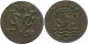 1764 ZEALAND VOC DUIT NIEDERLANDE OSTINDIEN Koloniale Münze #AE715.16.D.A - Indes Néerlandaises