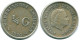 1/4 GULDEN 1970 NETHERLANDS ANTILLES SILVER Colonial Coin #NL11675.4.U.A - Antillas Neerlandesas