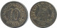 10 PFENNIG 1920 AACHEN STADT NOTGELD ALEMANIA Moneda GERMANY #AD592.9.E.A - 10 Rentenpfennig & 10 Reichspfennig