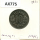 10 KRONUR 1978 ISLANDIA ICELAND Moneda #AX775.E.A - Island