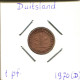 1 PFENNIG 1970 D BRD DEUTSCHLAND Münze GERMANY #DC023.D.A - 1 Pfennig