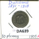 10 PFENNIG 1905 A ALLEMAGNE Pièce GERMANY #DA639.2.F.A - 10 Pfennig