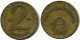 2 FORINT 1970 SIEBENBÜRGEN HUNGARY Münze #AZ327.D.A - Hungría