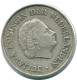 1/4 GULDEN 1963 NIEDERLÄNDISCHE ANTILLEN SILBER Koloniale Münze #NL11234.4.D.A - Antilles Néerlandaises